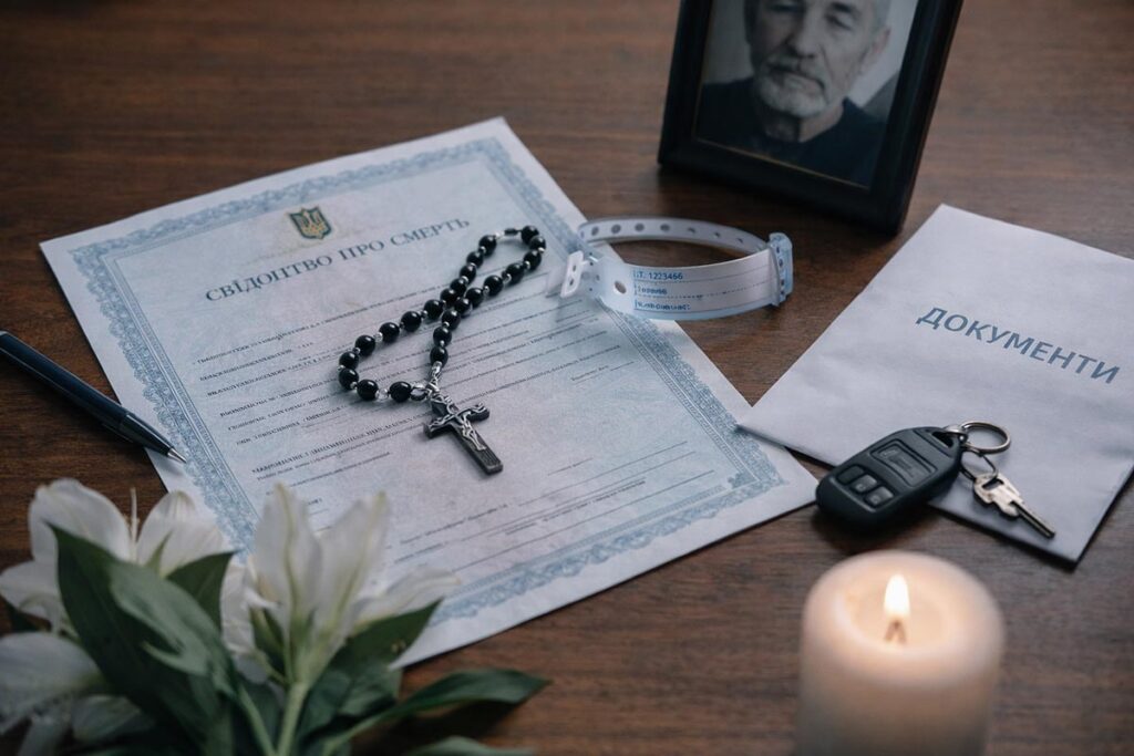 Що робити коли померла людина: перші кроки після смерті в Івано-Франківську